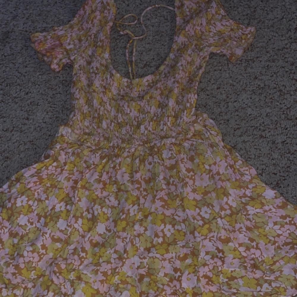 Cute floral romper